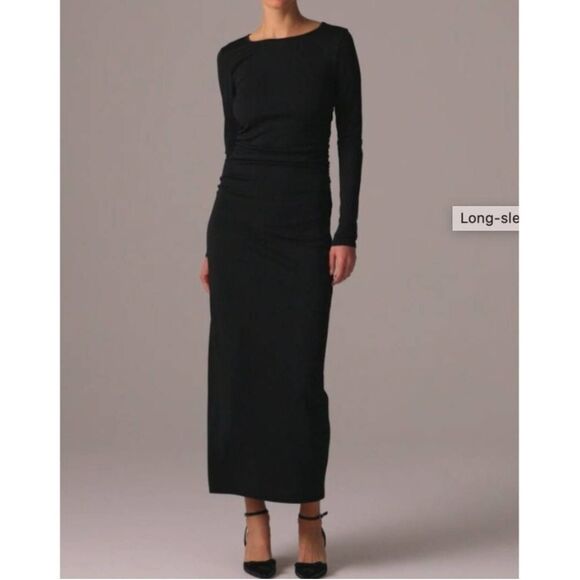 J. Crew Long Sleeve Dress in Jersey Crepe Size Small NWT - Picture 1 of 8